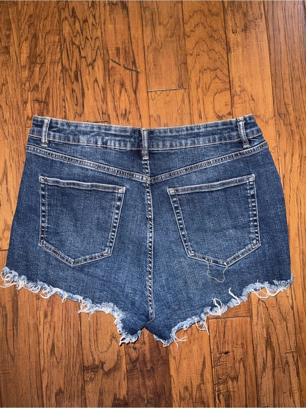 Zara High-waisted Denim Shorts